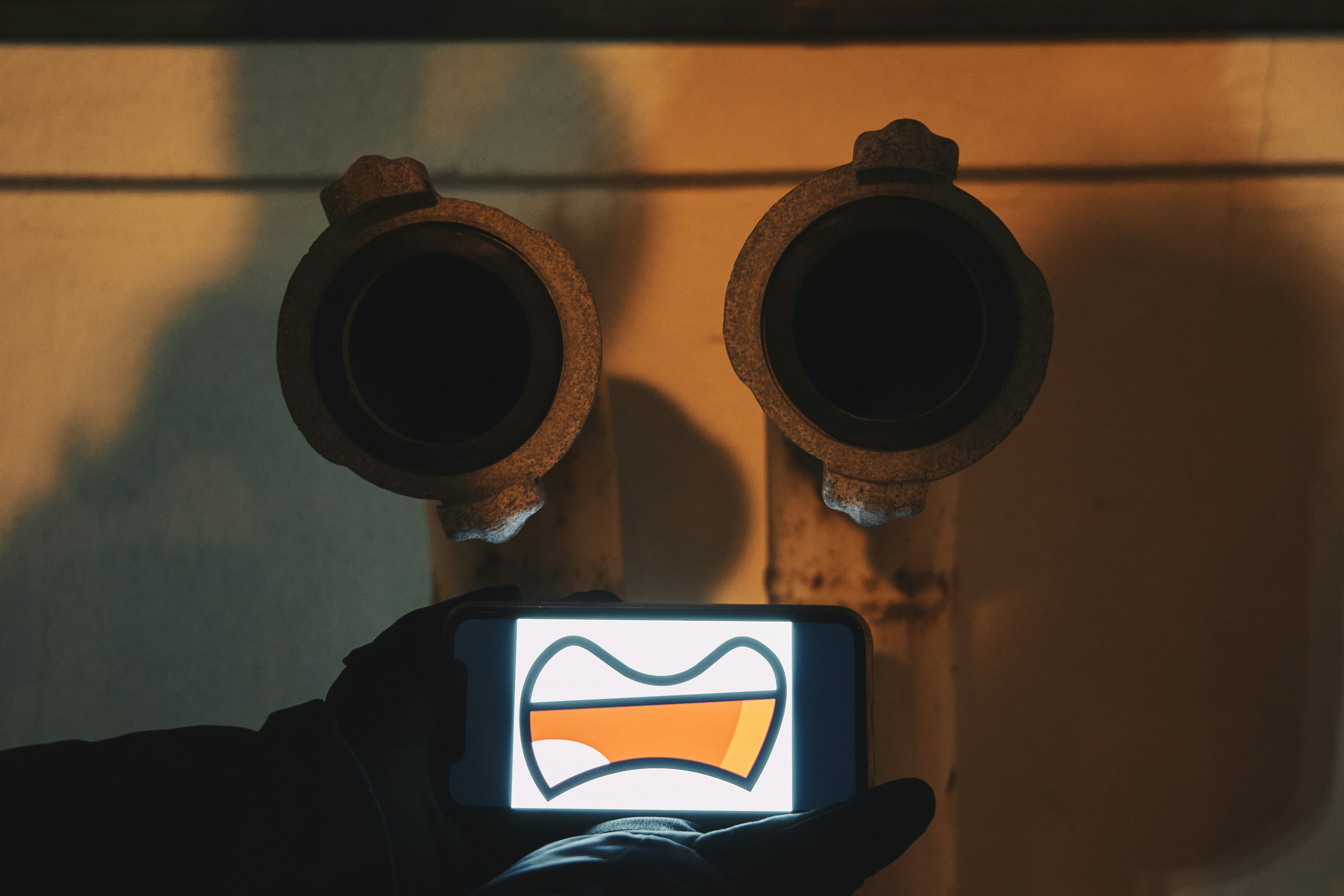 a person holding a cell phone in their hand