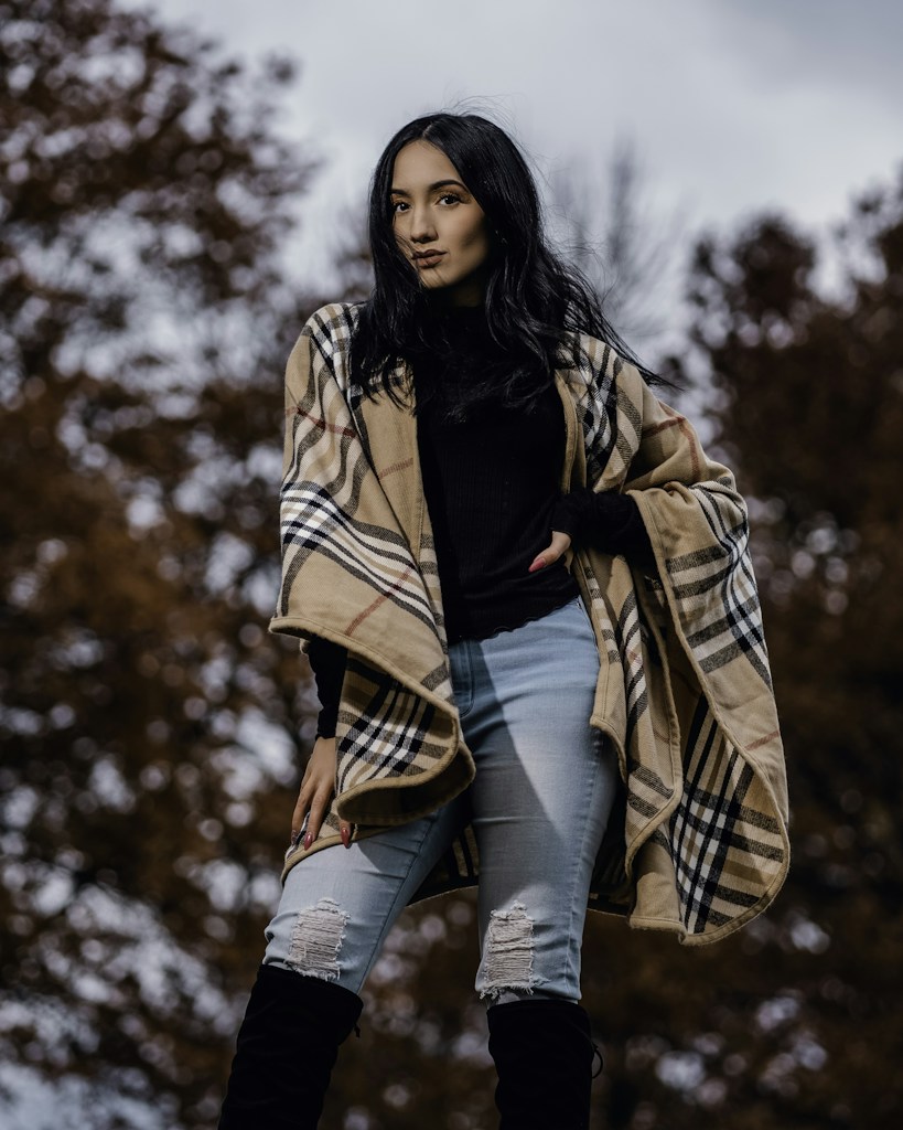 Autumn Print Skirt