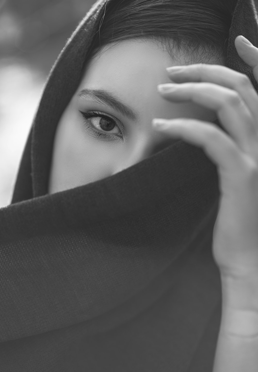 A woman with a blindfold covering her face photo – Free Iran Image on  Unsplash
