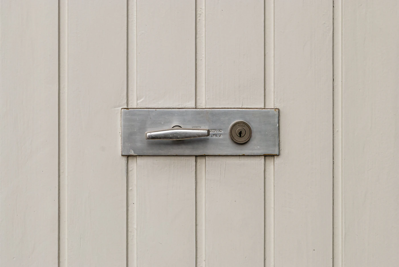 Residential garage door on a Florida home