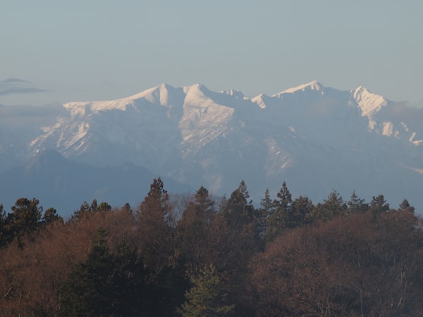 白峰三山・南アルプス