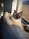 A fluffy Maine Coon cat lounging comfortably on a cozy windowsill.