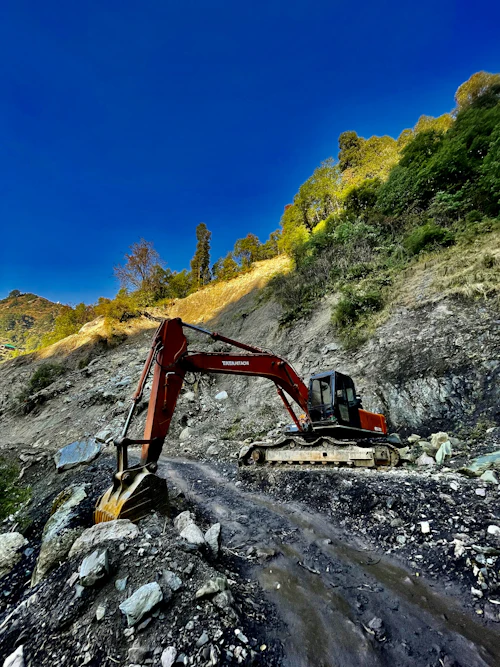 Excavator Construction — Demo Primo Junk removal & Demolition, Rockaway Park NY