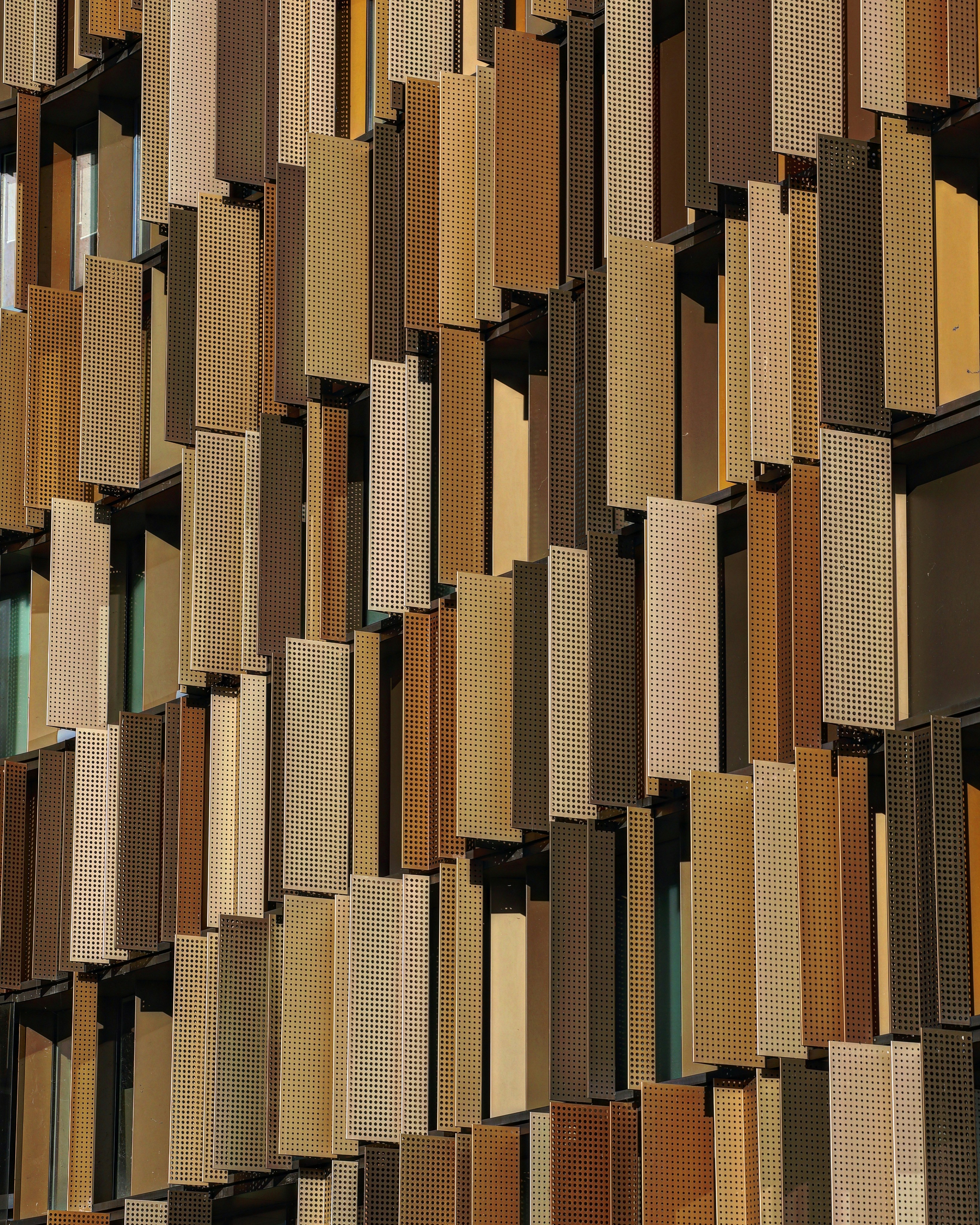 a wall made up of many different types of doors