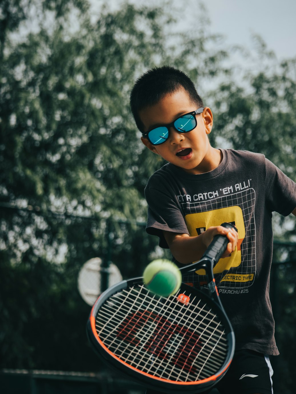 Tenniscamp Sommerferien Kinder