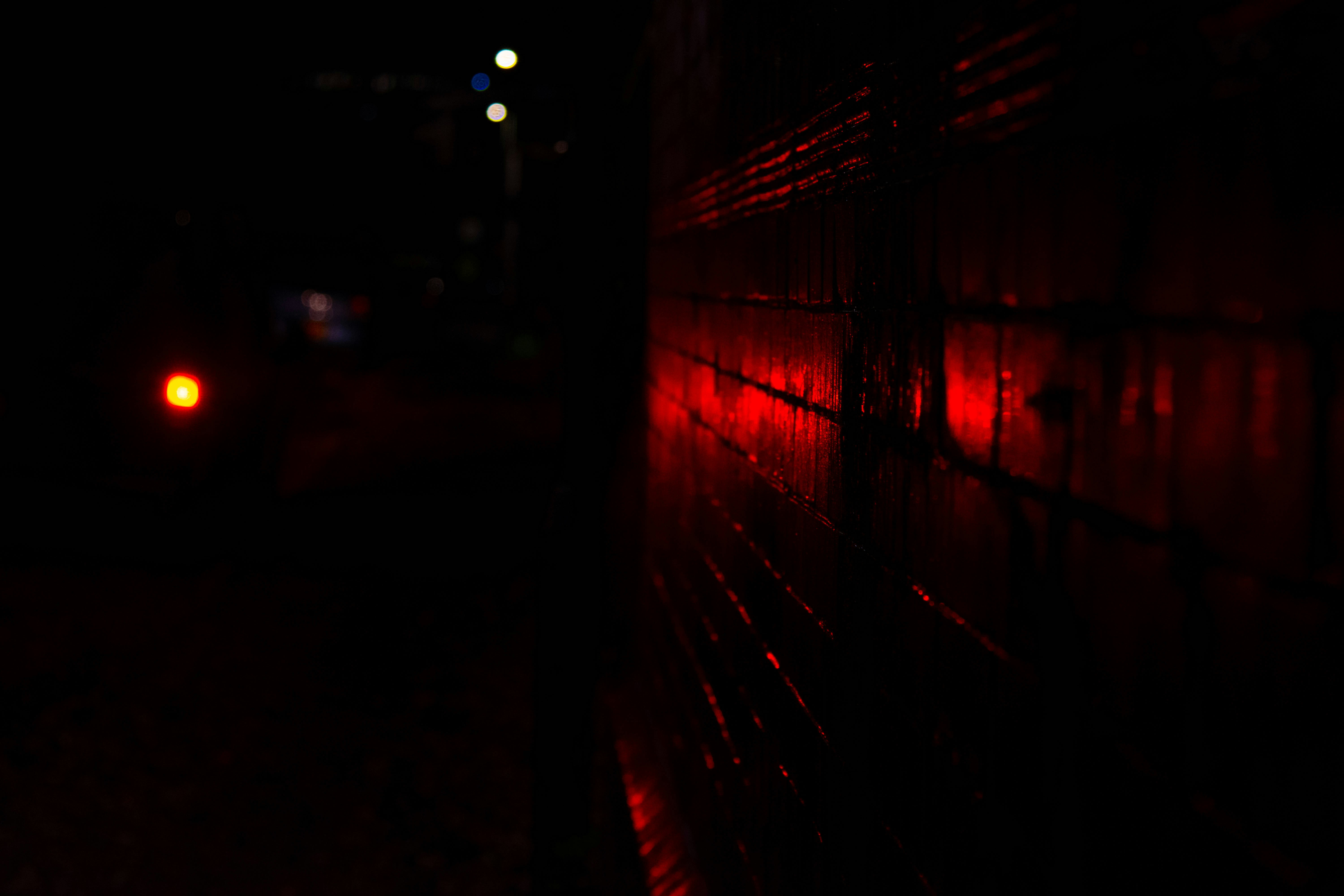 Red light server room