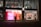 The image depicts a shop window display at night, featuring bright and colorful signage with the text 'FOR EVERY WISH THERE'S A GIFT' against a pink and red background. The interior of the store is visible through large windows, showing well-lit sections with various products. A silhouette of a person carrying a bag is walking past the store.