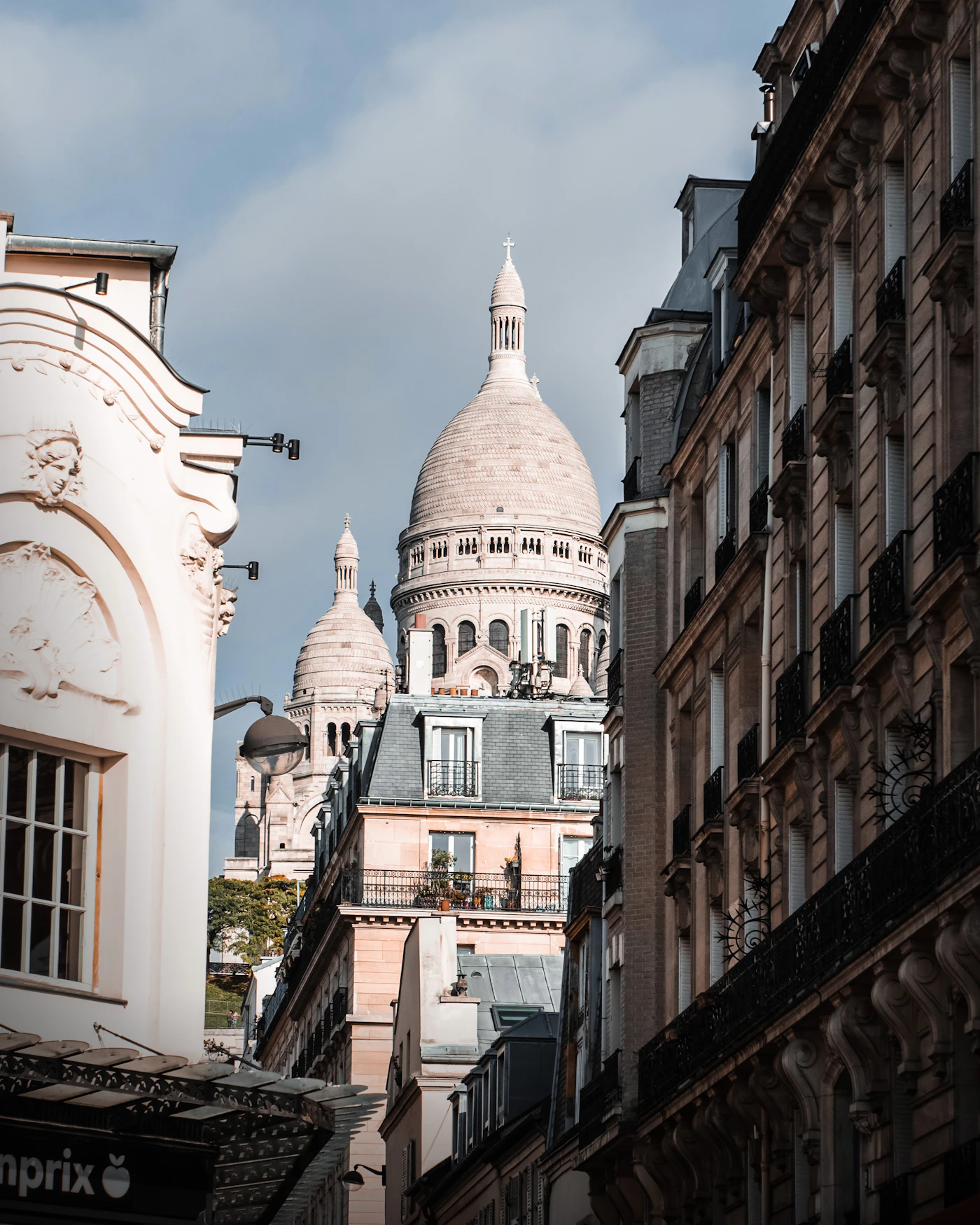 Dome of Sacre-Coeur Basilica in Montmartre, Paris