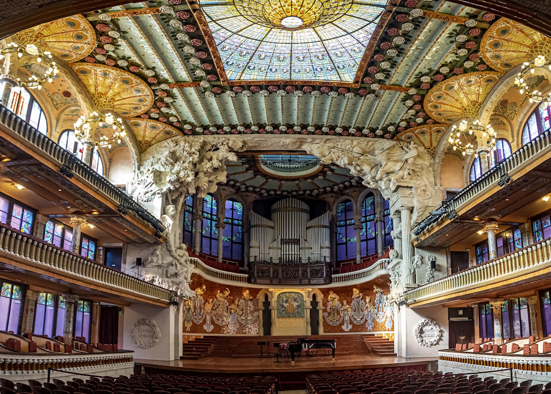 Palais de la musique à Barcelone