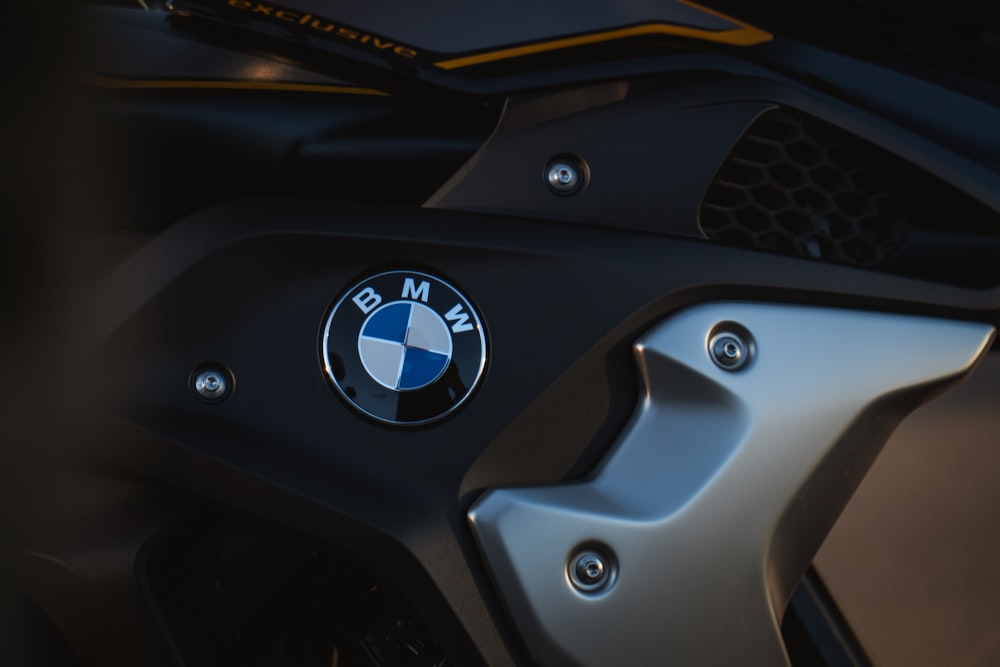 a close up of the front of a motorcycle