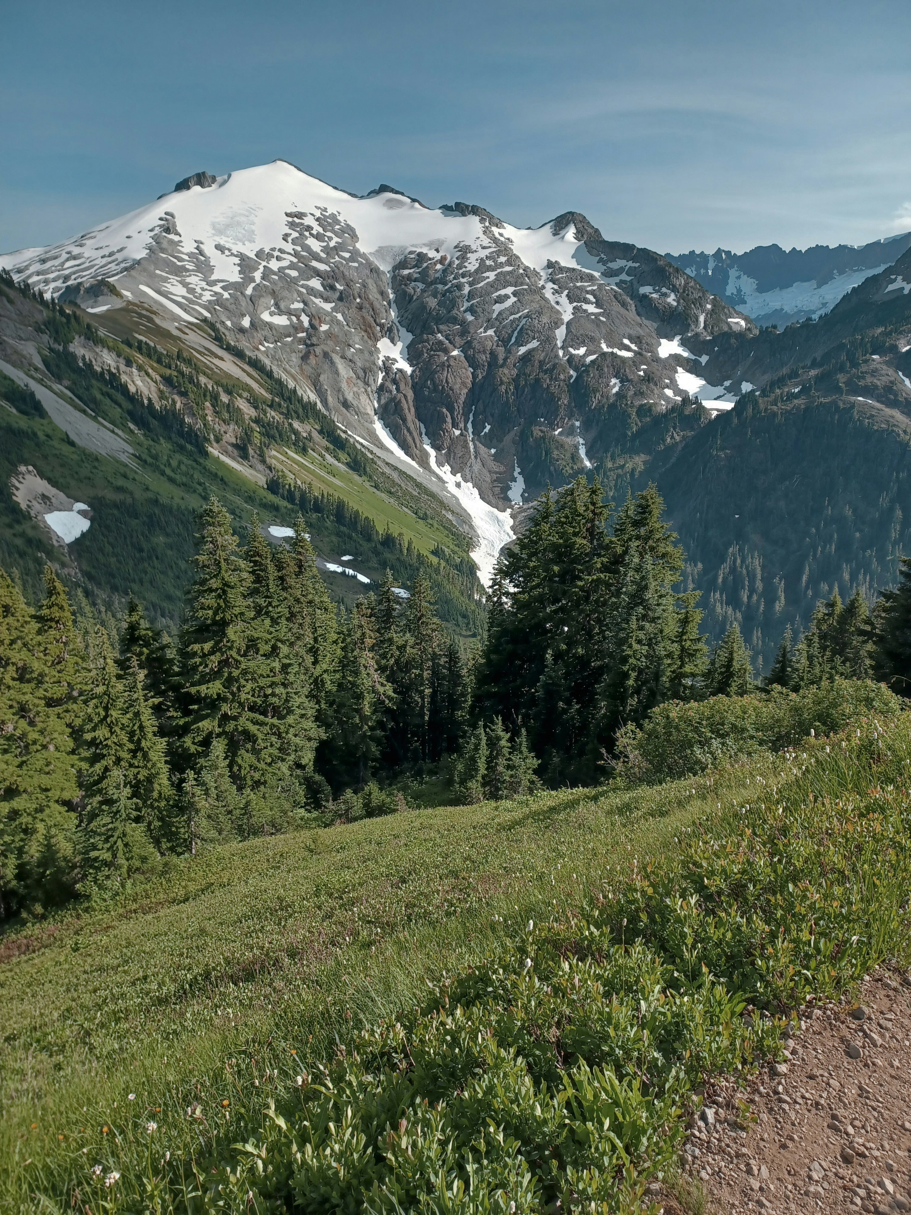a view of a mountain