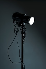 a light that is on top of a pole