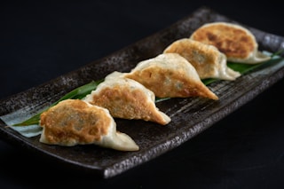 enjoy dumplings at Miya restaurantAdress: 150/25 Nguyen Trai, Ben Thanh, District 1, Ho Chi Minh City