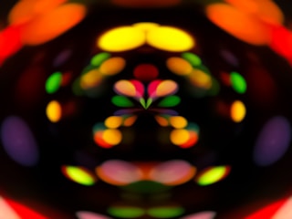 Abstract waveform visuals pulsing in sync with industrial beats.