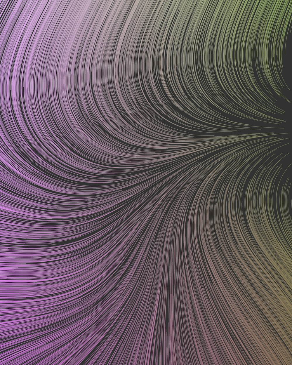 a close up of a purple and green background