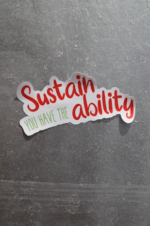a sticker that says, susan ability you have the ability