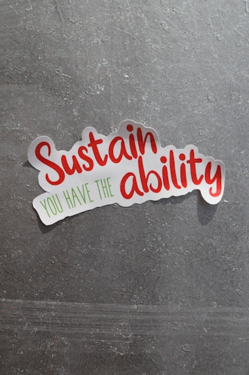 a sticker that says, susan ability you have the ability
