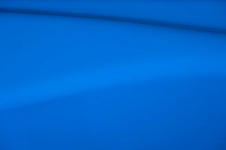 a close up view of a blue sheet