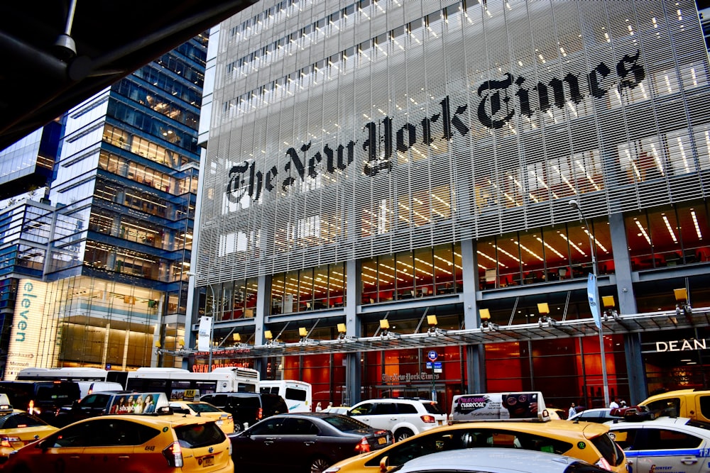 Das Gebäude der New York Times in New York City