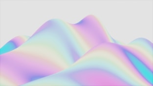 a computer generated image of a mountain range