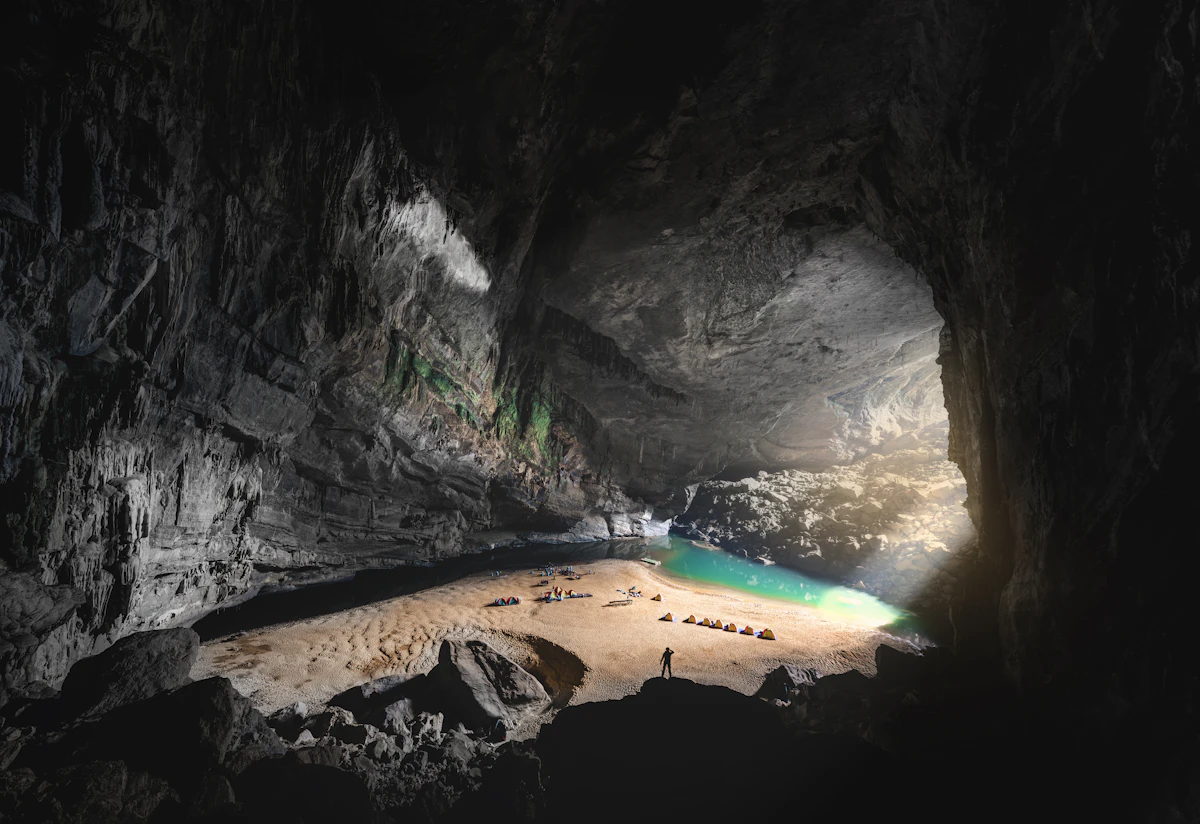 En Cave Subterranean Beach Campsite