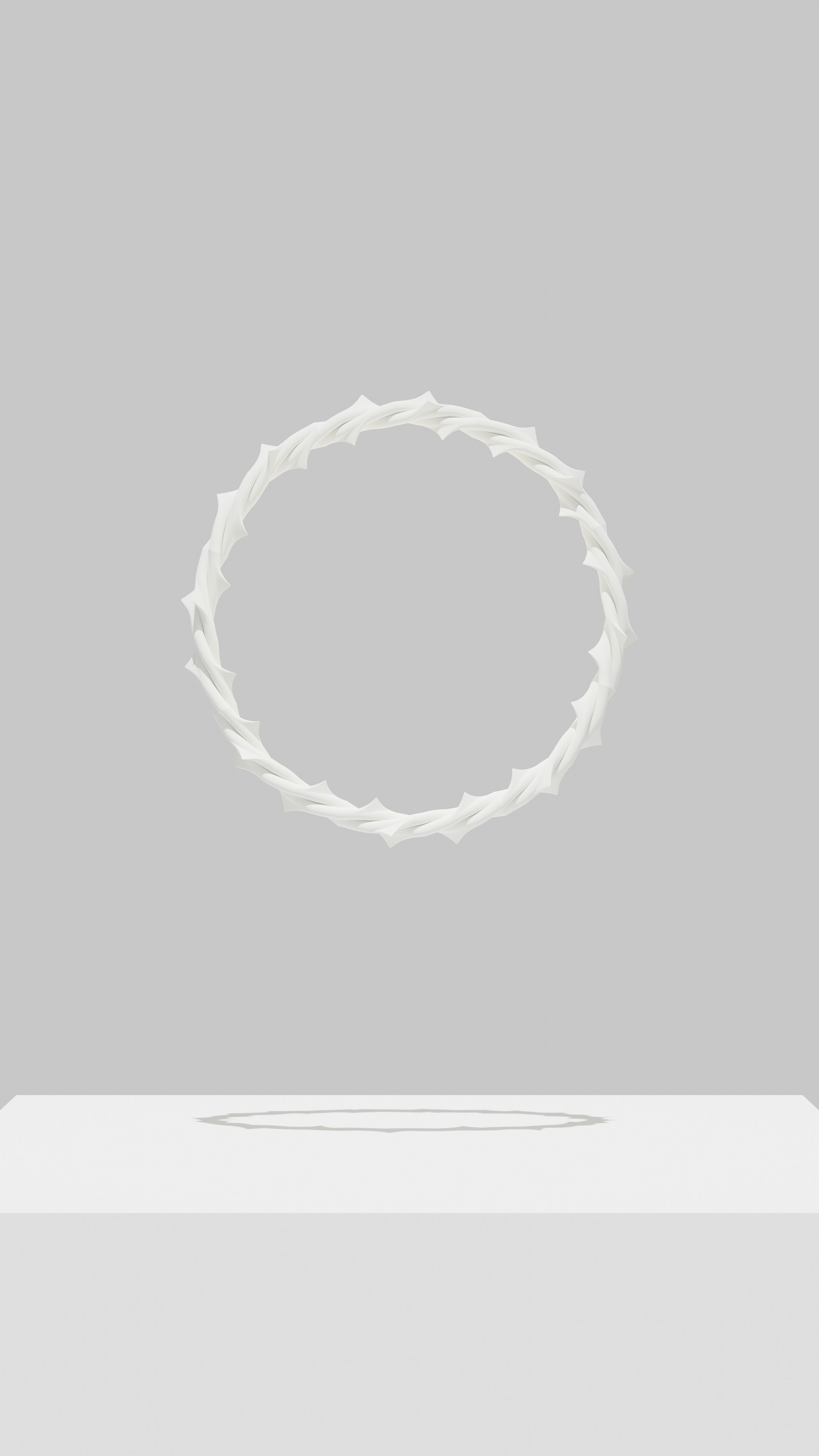 A minimalist certificate with a simple design.