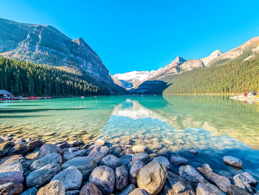 Morning reflections on Lake Louise