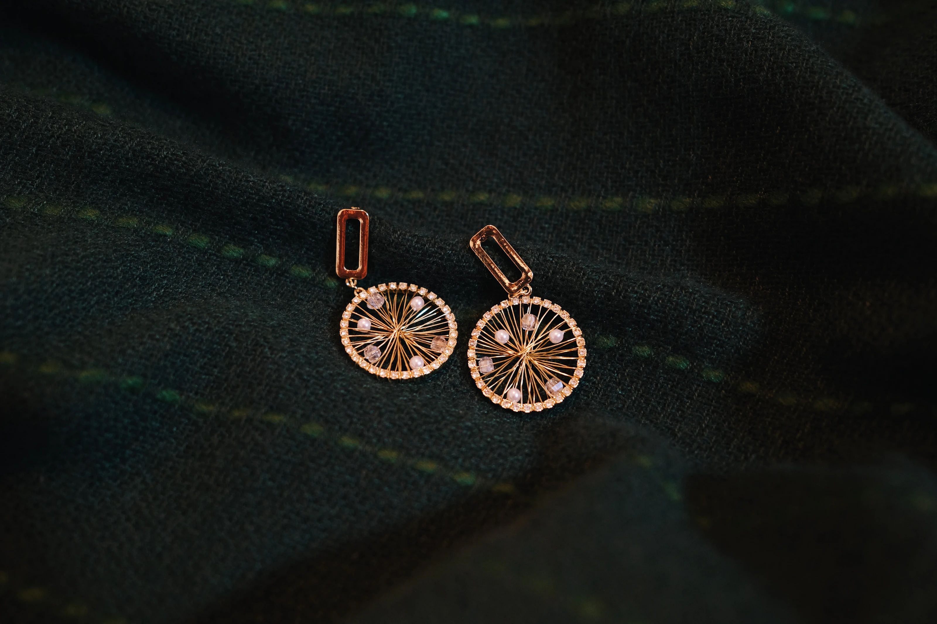 American Diamond Jhumka