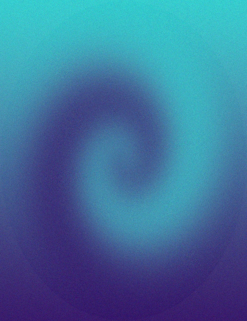 a blurry image of a blue spiral