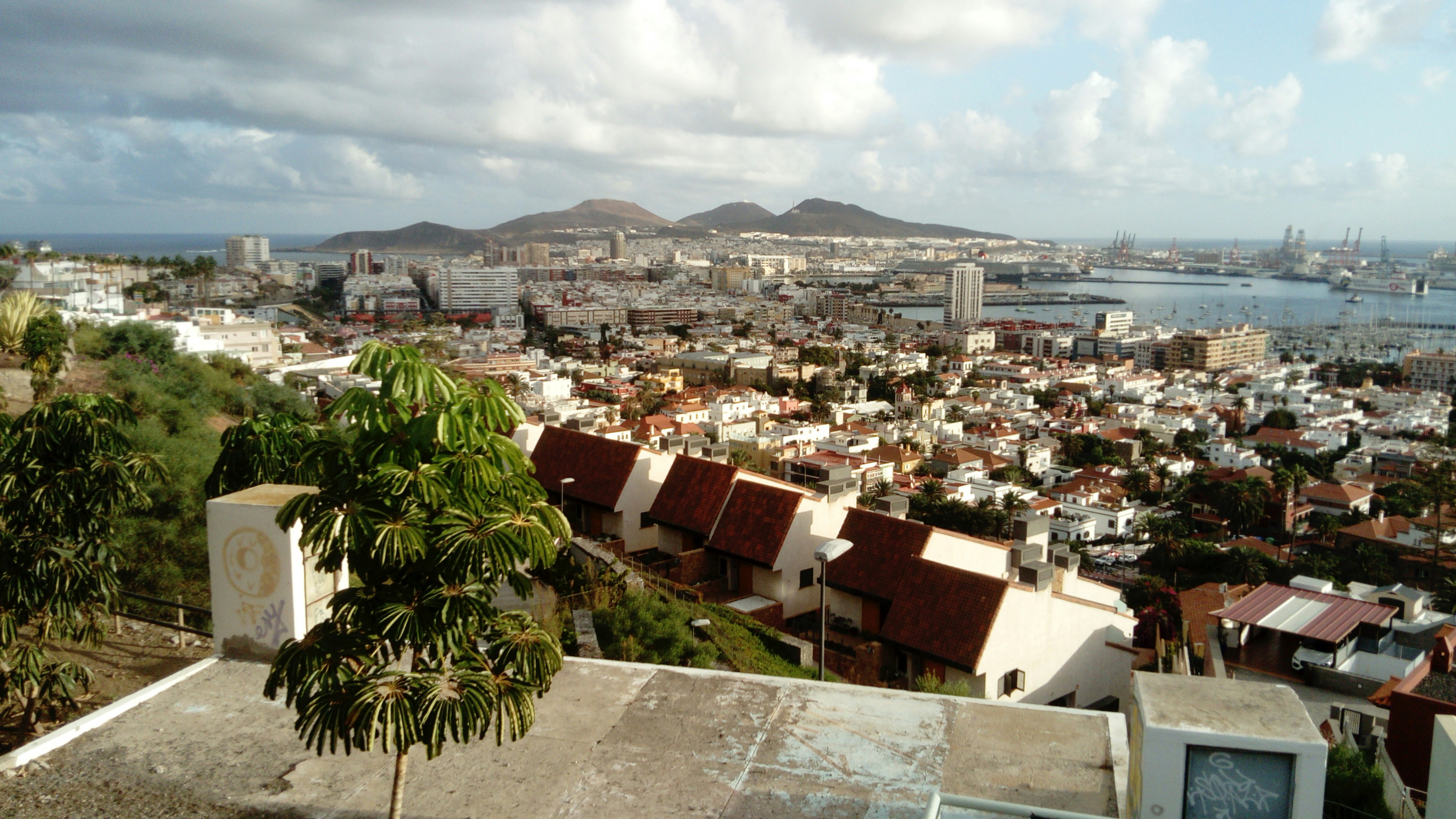 a view of a city and a body of water