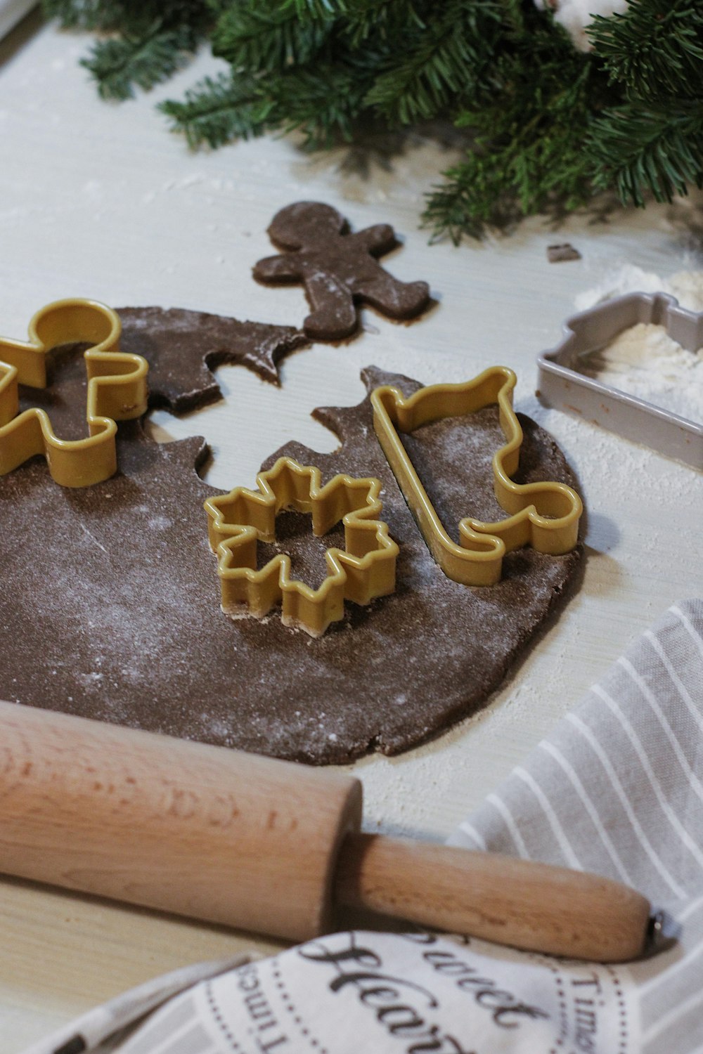 a piece of cake sitting on top of a wooden table