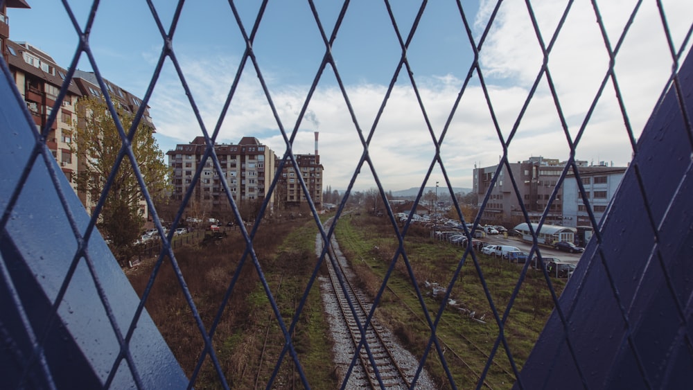 a close up of a bridge over a body of water