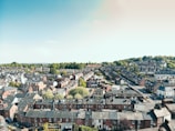 a view of a city with lots of tall buildings