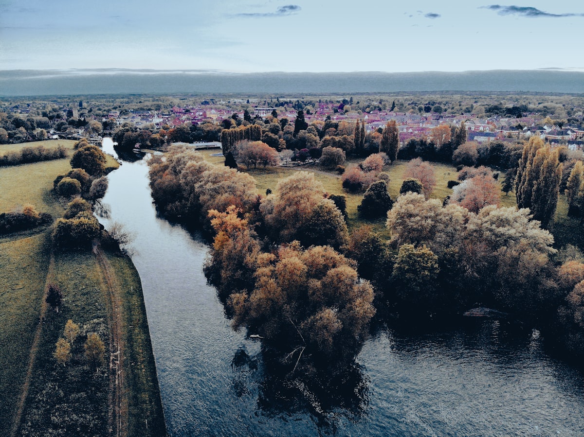 Abingdon-on-Thames in the Vale of White Horse, Oxfordshire
