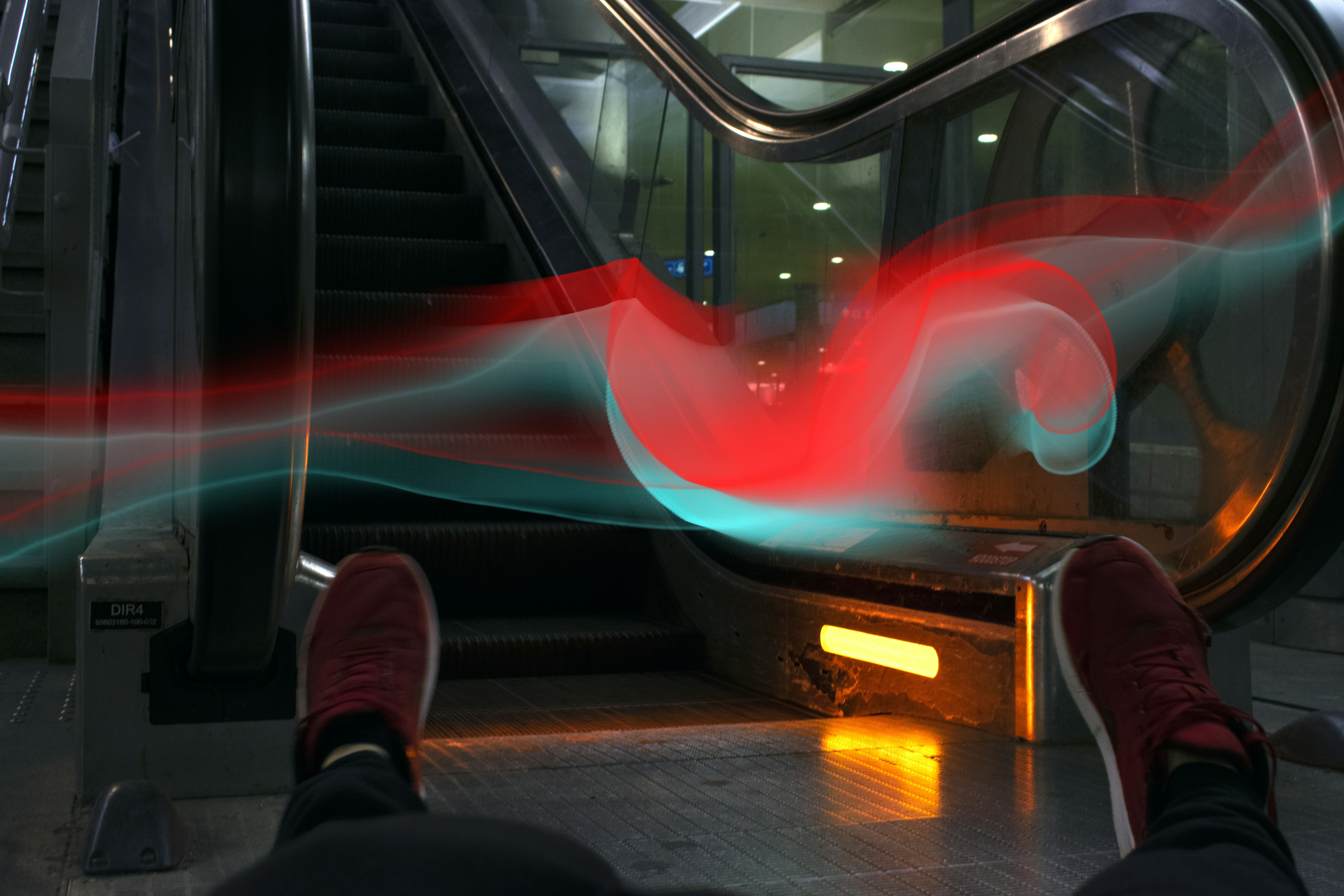 AR fitness projection