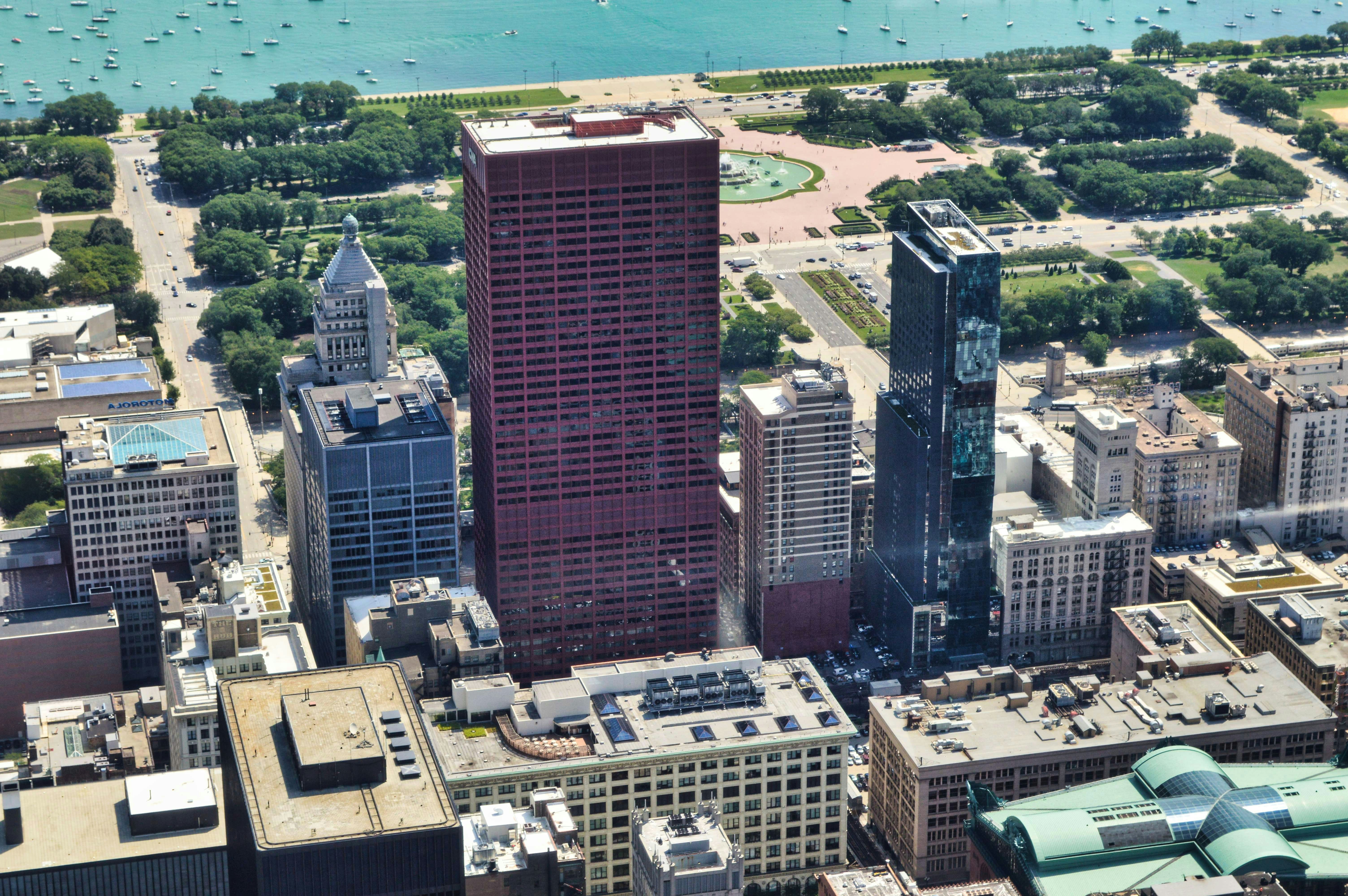 downtown Chicago neighborhood map showing studio rental locations - downtown Chicago studio rentals