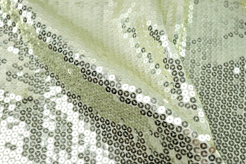 Metallic silver fabric used in electromagnetic shielding textiles