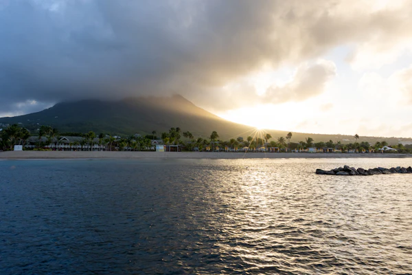 Caribbean coastline