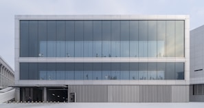 Modern, minimalistic design showing public data and transparency concepts