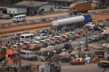A vibrant image showcasing various transportation activities.