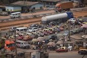 A busy street scene with various vehicles, symbolizing the importance of proper vehicle documentation.