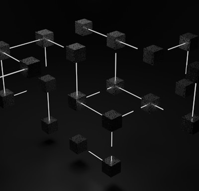 a group of cubes that are connected to each other