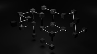 a group of cubes that are connected to each other
