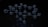 Abstract representation of blockchain technology with connected digital nodes on a dark background.