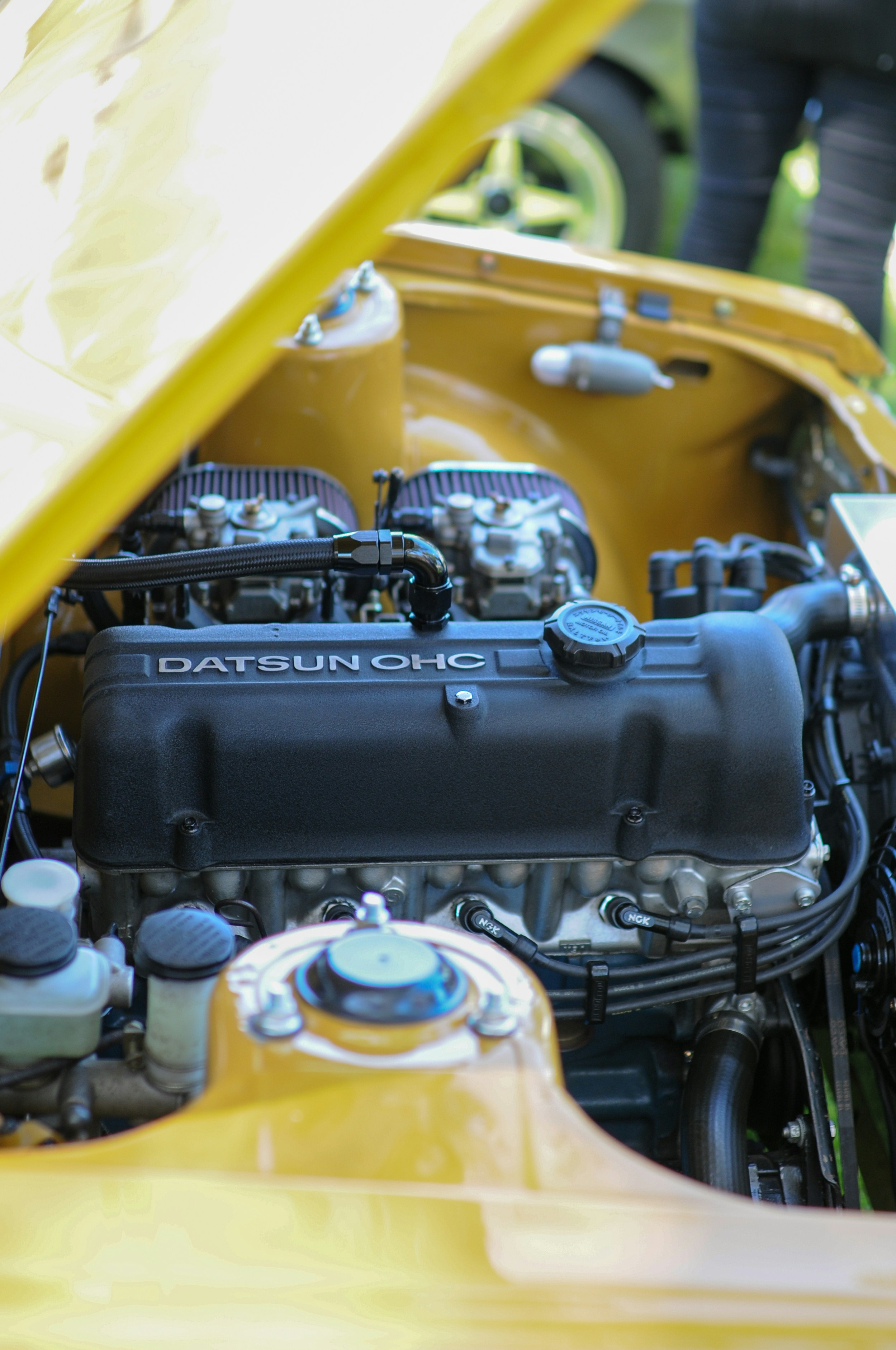 DATSUN car engine
