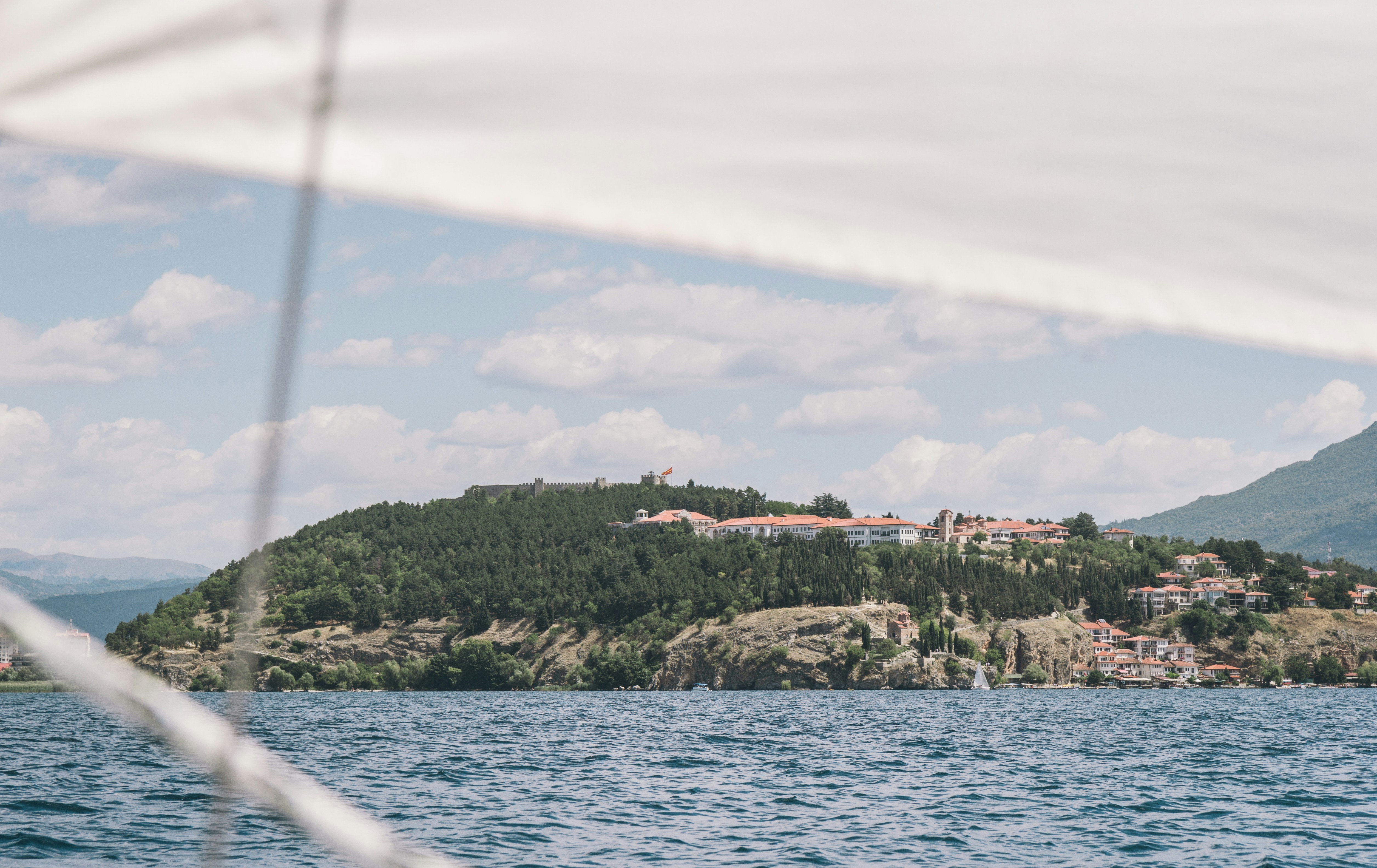 a small island in the middle of a body of water, The city in hindsight