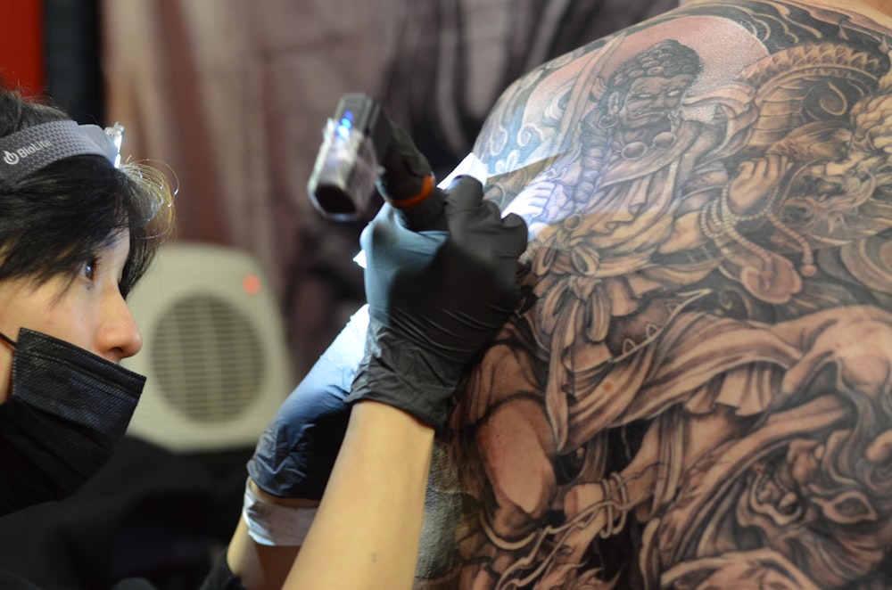 Tatouage dos japonisant