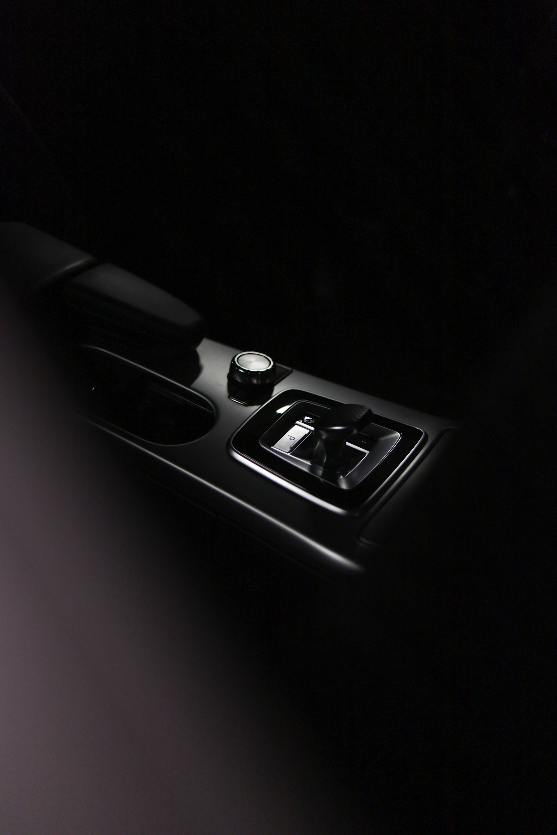 a close up of a cell phone in the dark
