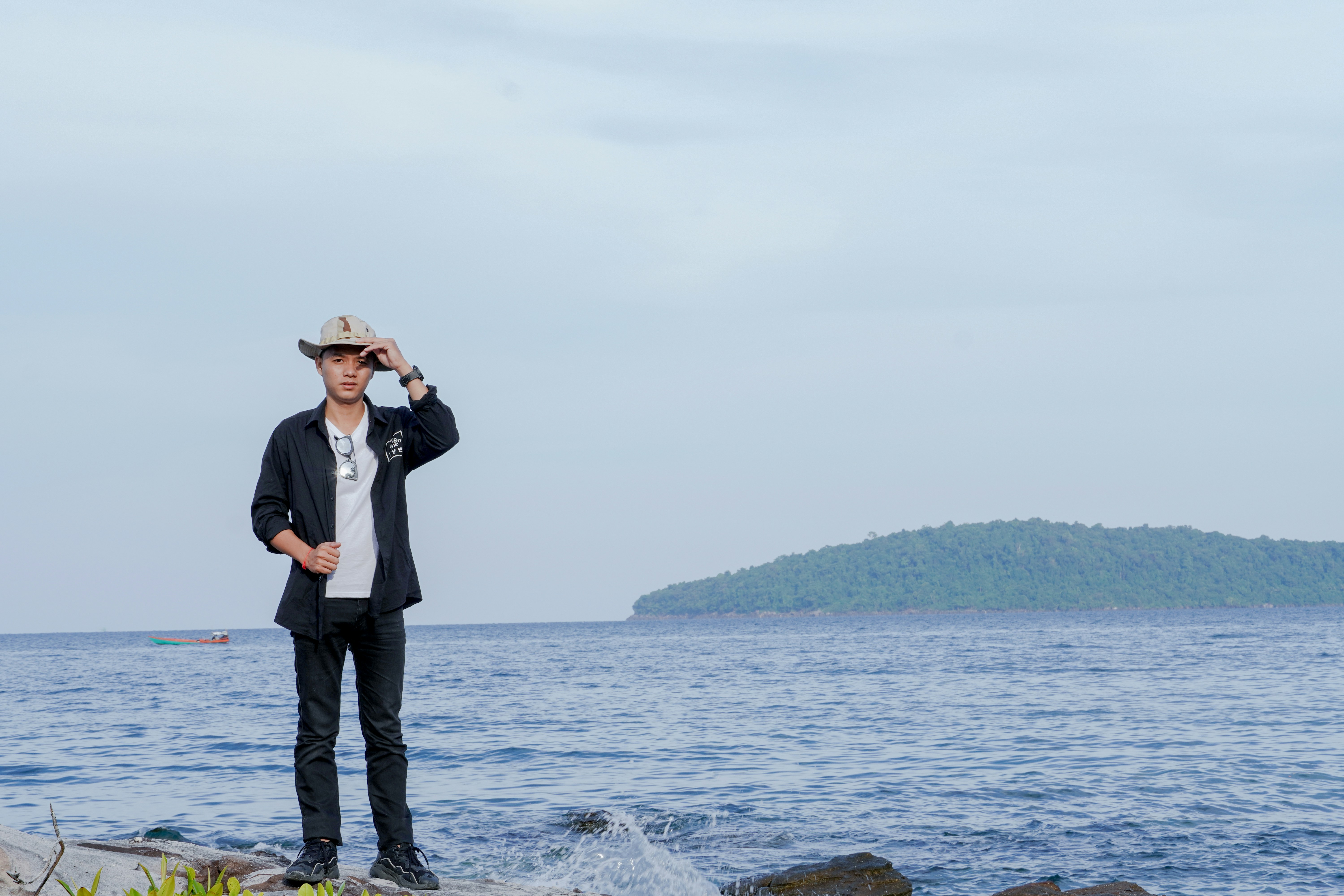 Koh Kong, Cambodia - Man at koh kong 
