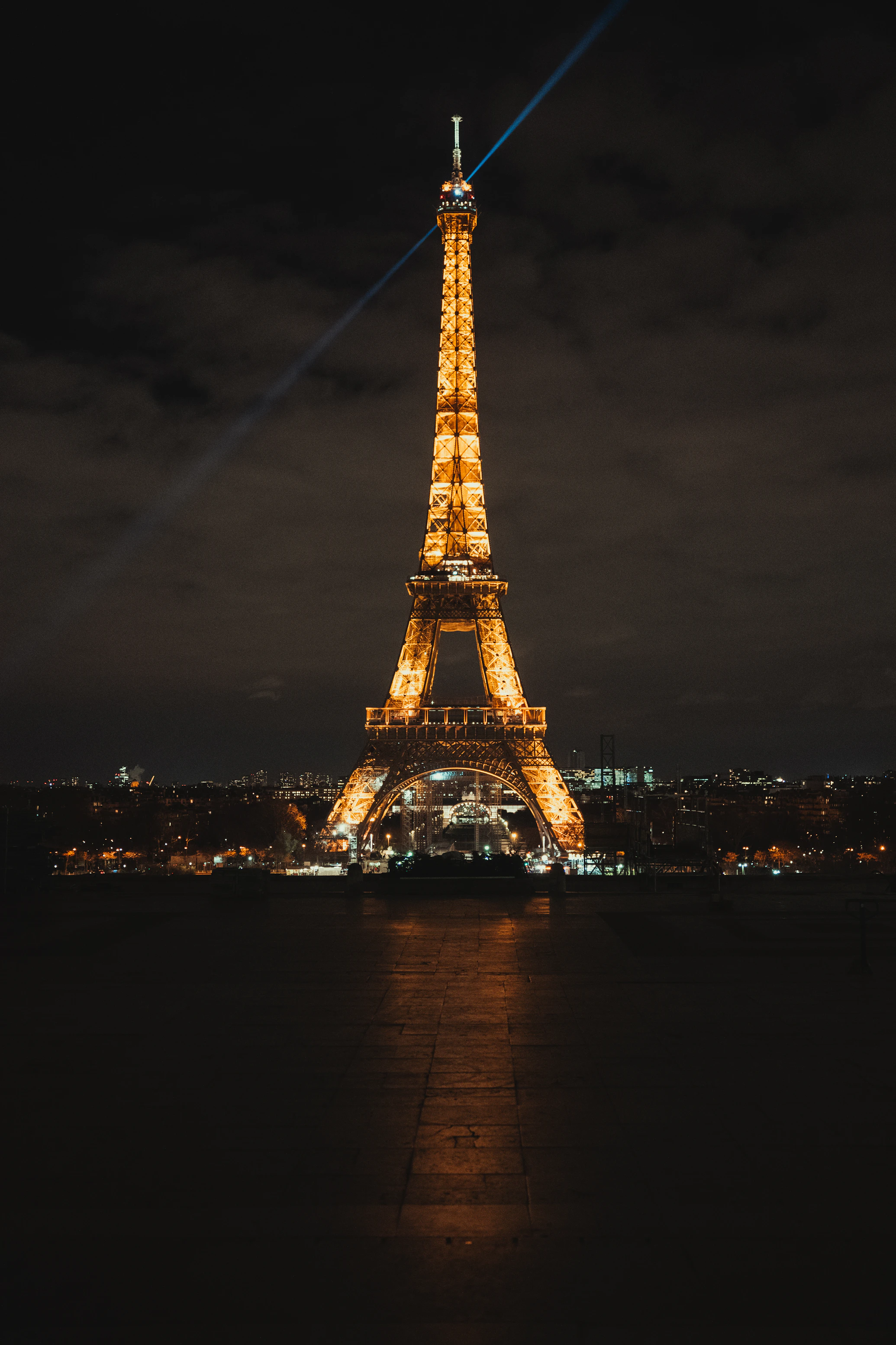 Eiffel Tower at night